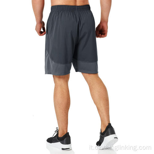 Shorts da allenamento da uomo con tasche